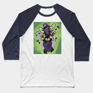 Tophat Fairy Bellydancer Baseball T-Shirt